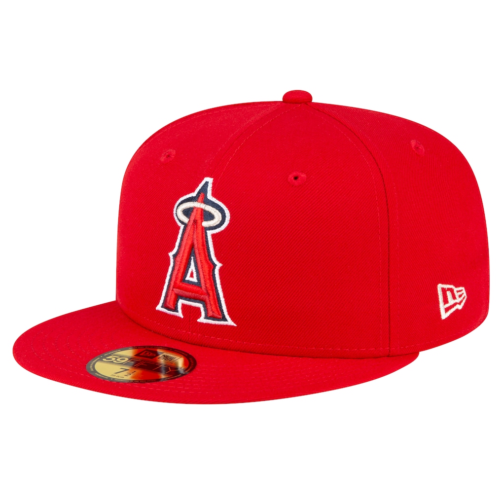 Los Angeles Angels New Era Game Authentic Collection On Field 59FIFTY Fitted Hat - Red