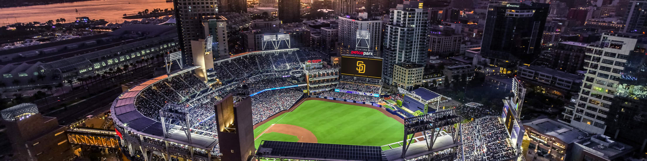 Petco Park seating shaded areas